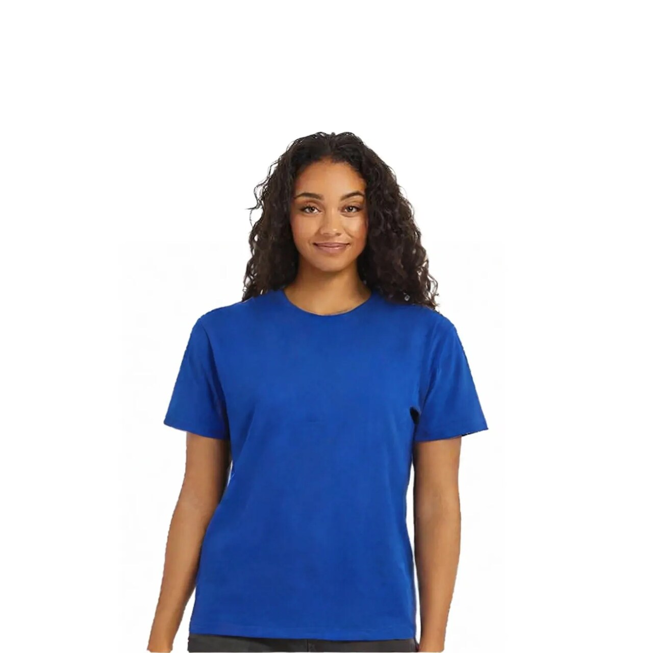 Hanes Ecosmart Cotton Blend Solid Colour T-Shirt for Everyday, Casual Wear